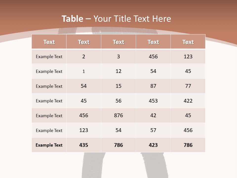 Lady Fashion Portrait PowerPoint Template