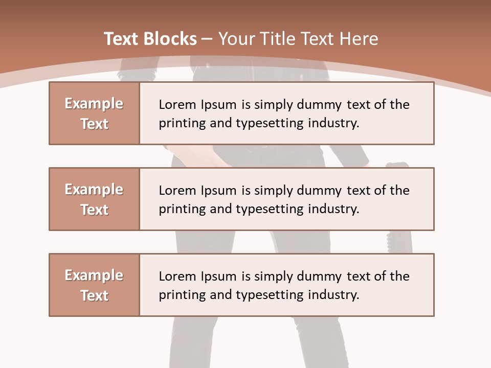 Lady Fashion Portrait PowerPoint Template