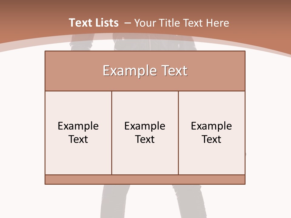Lady Fashion Portrait PowerPoint Template