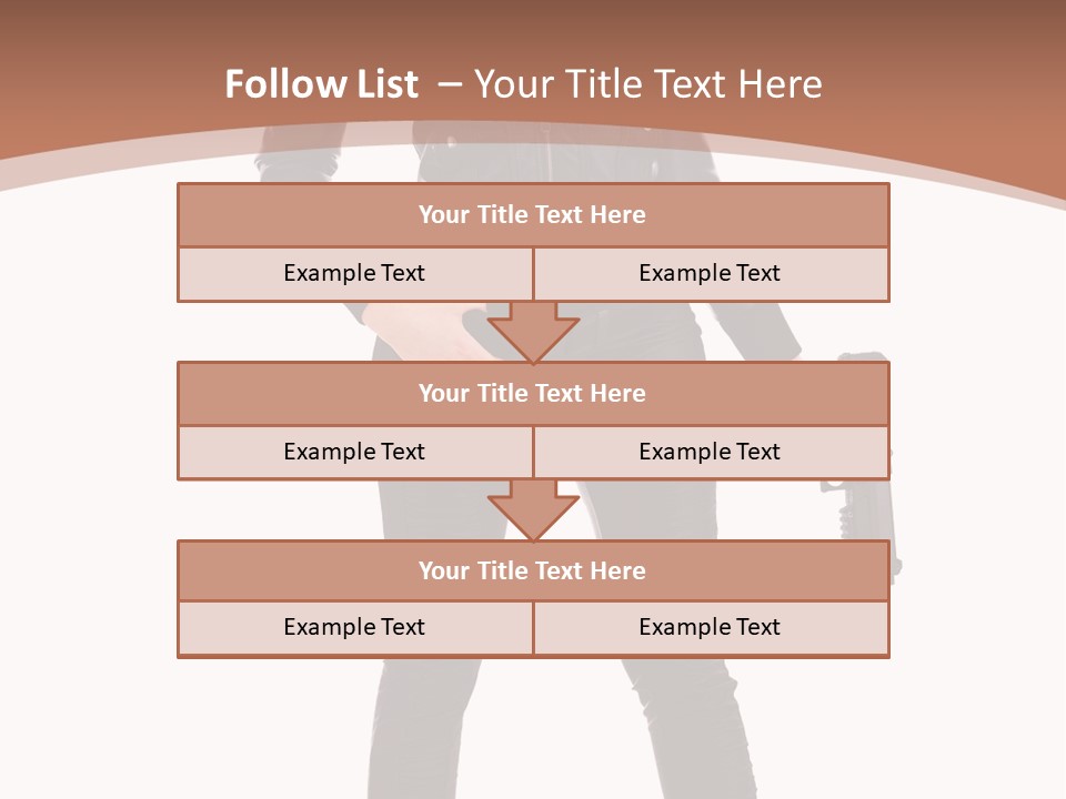 Lady Fashion Portrait PowerPoint Template