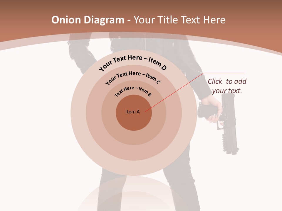 Lady Fashion Portrait PowerPoint Template