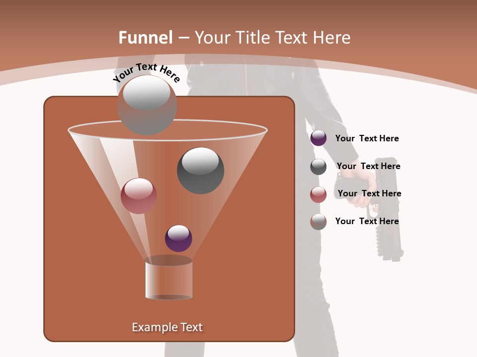 Lady Fashion Portrait PowerPoint Template