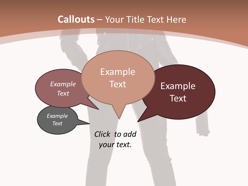 Lady Fashion Portrait PowerPoint Template