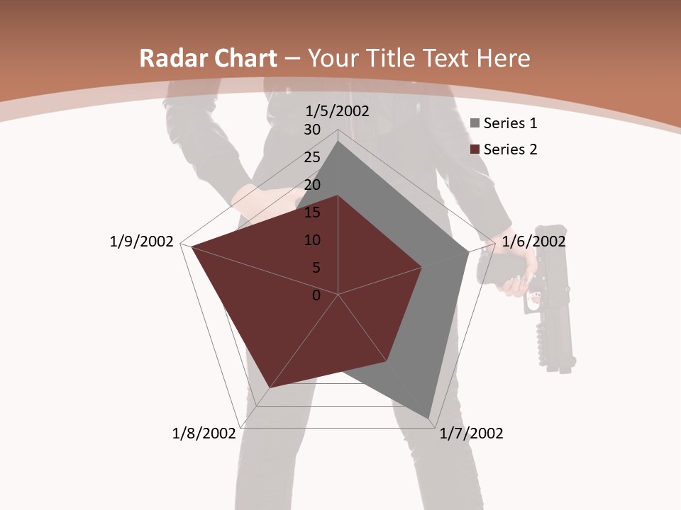 Lady Fashion Portrait PowerPoint Template