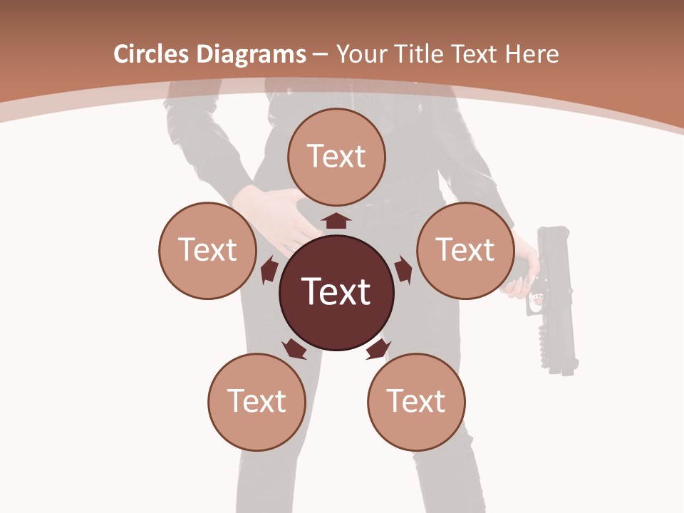 Lady Fashion Portrait PowerPoint Template