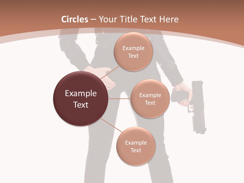 Lady Fashion Portrait PowerPoint Template