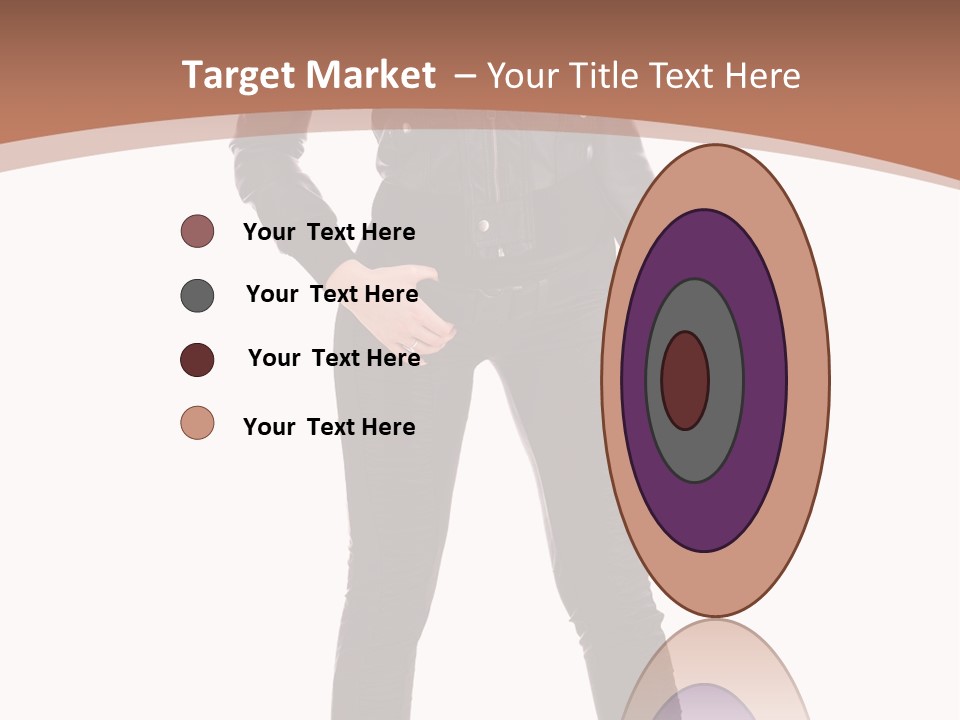 Lady Fashion Portrait PowerPoint Template