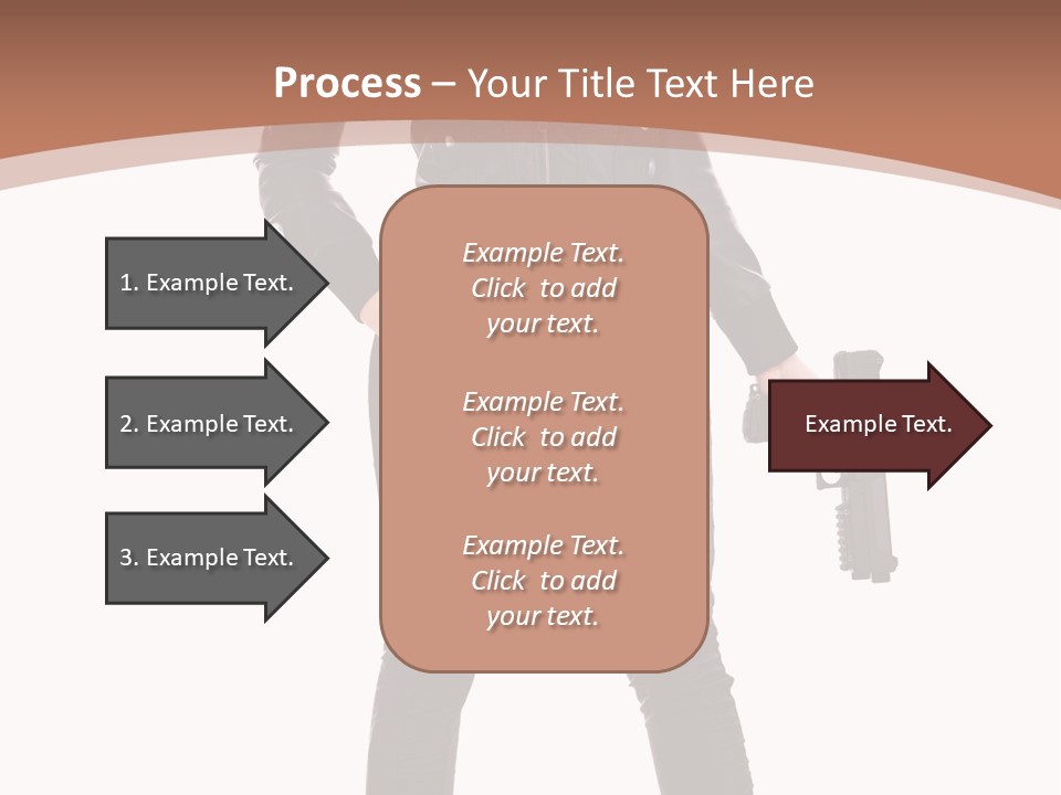 Lady Fashion Portrait PowerPoint Template