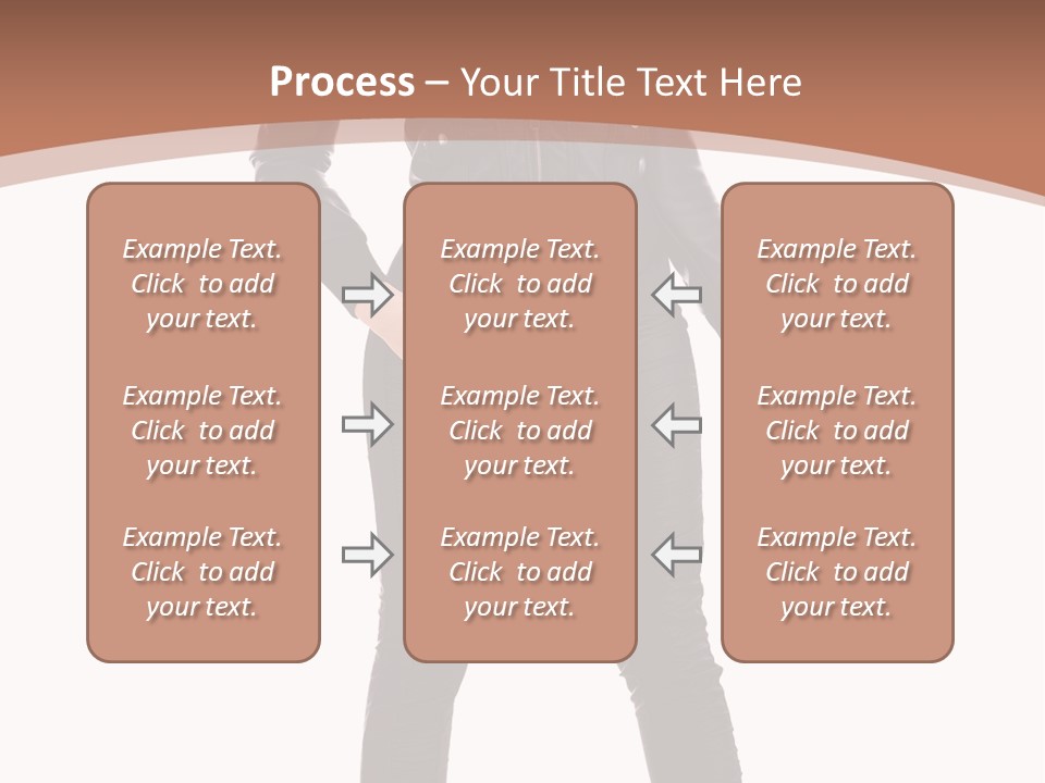 Lady Fashion Portrait PowerPoint Template