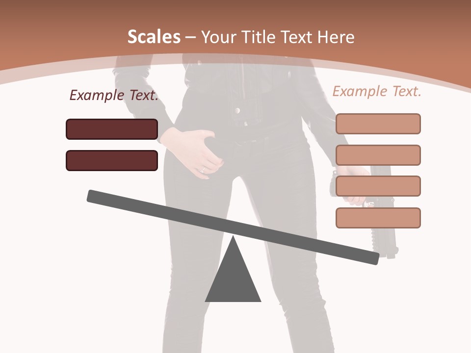 Lady Fashion Portrait PowerPoint Template