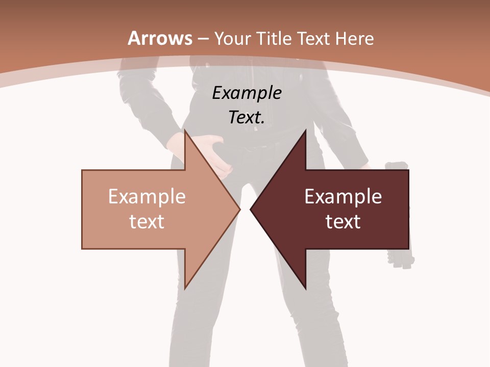 Lady Fashion Portrait PowerPoint Template