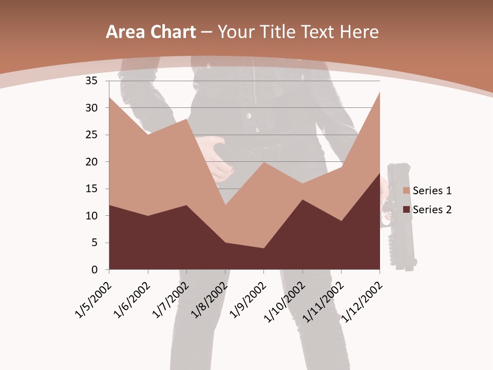 Lady Fashion Portrait PowerPoint Template