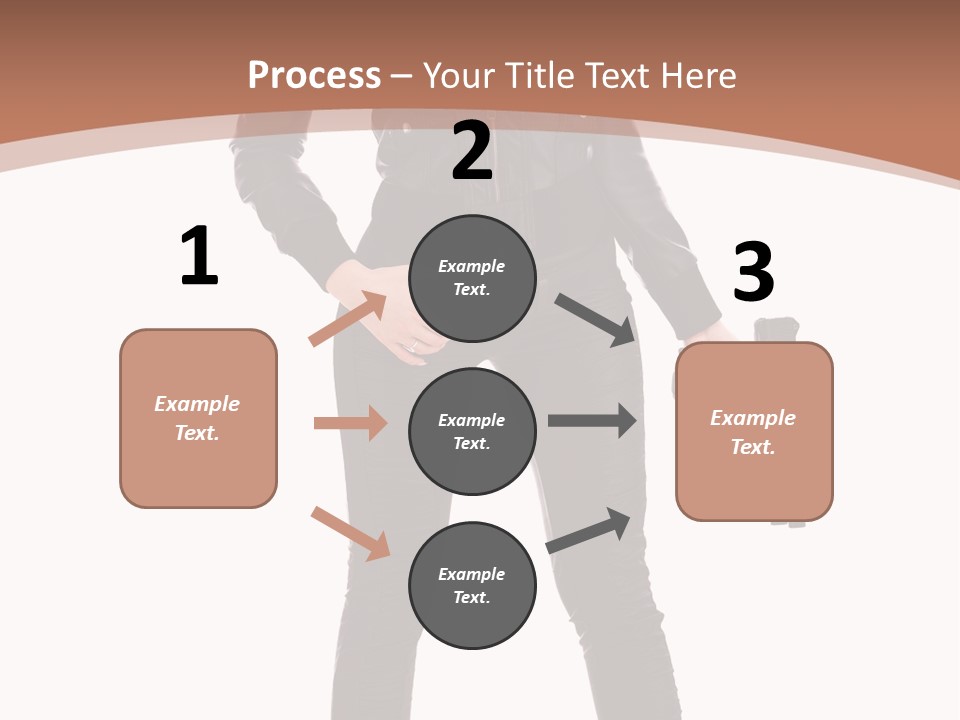 Lady Fashion Portrait PowerPoint Template