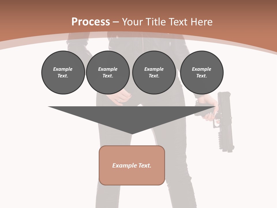 Lady Fashion Portrait PowerPoint Template