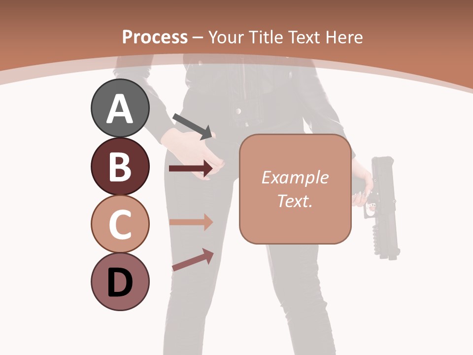 Lady Fashion Portrait PowerPoint Template