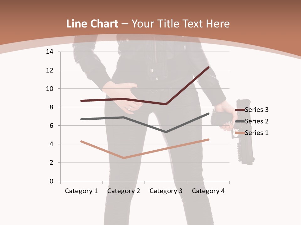 Lady Fashion Portrait PowerPoint Template