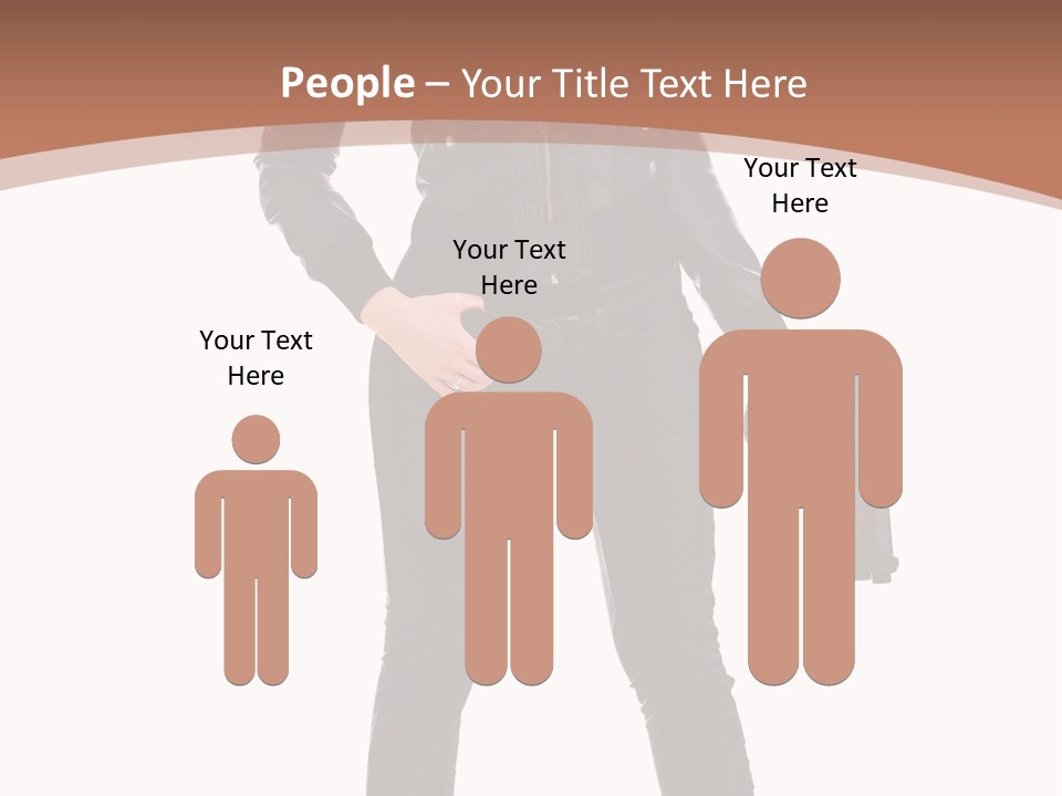 Lady Fashion Portrait PowerPoint Template