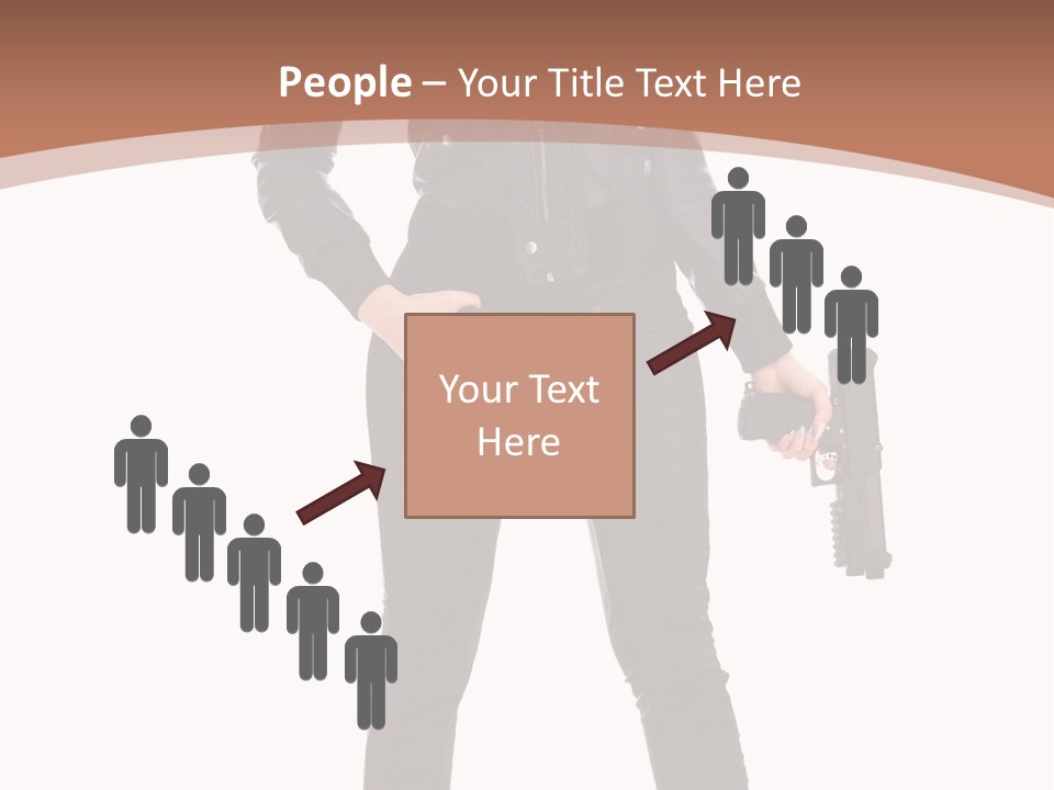 Lady Fashion Portrait PowerPoint Template