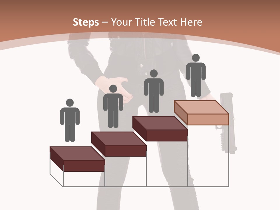 Lady Fashion Portrait PowerPoint Template