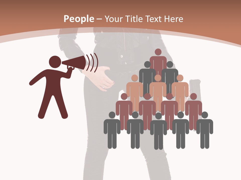 Lady Fashion Portrait PowerPoint Template