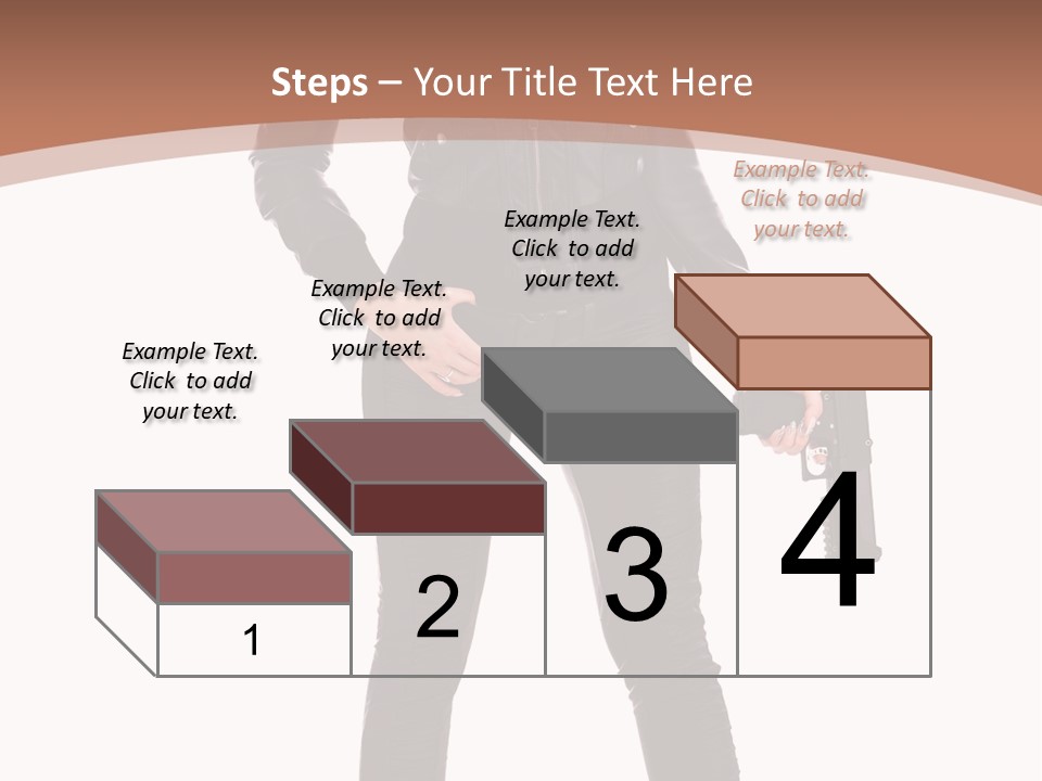 Lady Fashion Portrait PowerPoint Template