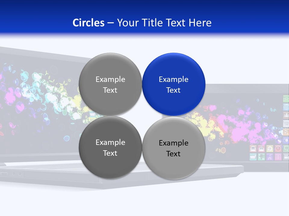 White Microelectronics Radio Receiver PowerPoint Template