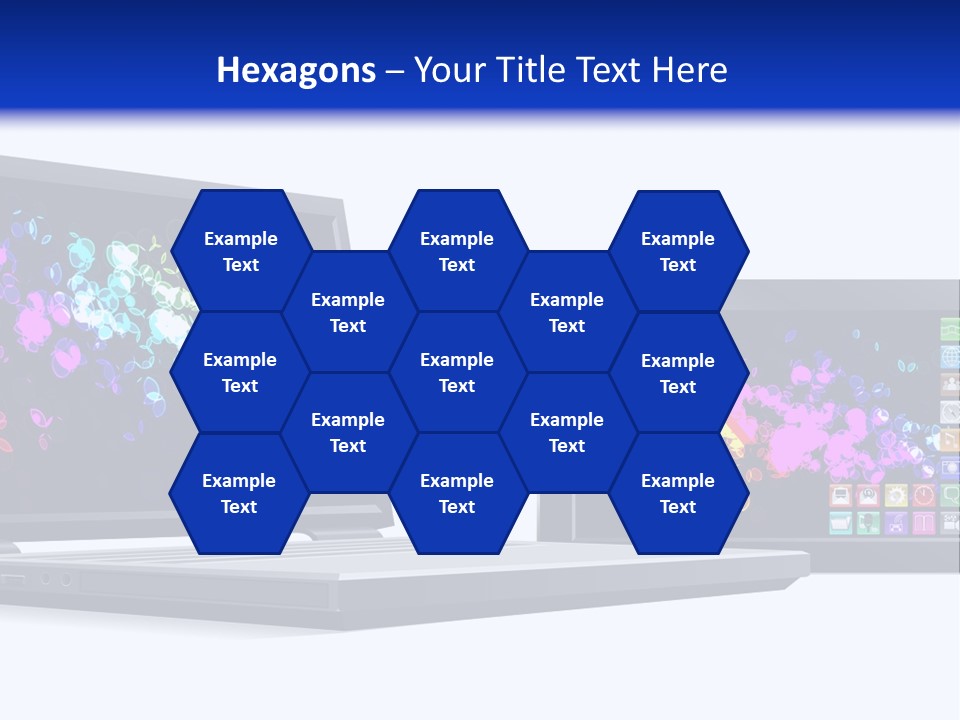 White Microelectronics Radio Receiver PowerPoint Template