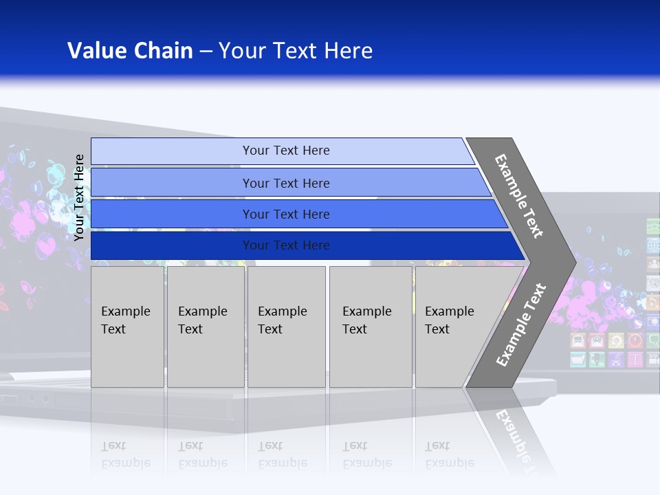 White Microelectronics Radio Receiver PowerPoint Template