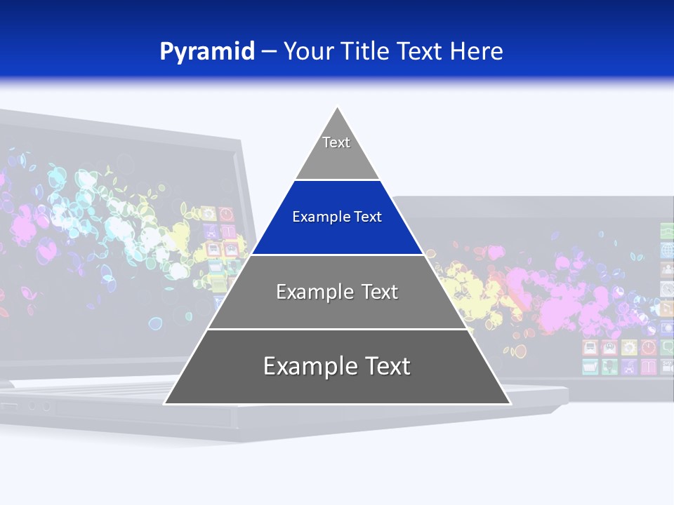 White Microelectronics Radio Receiver PowerPoint Template