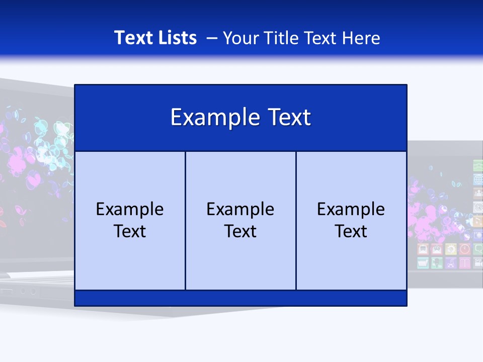 White Microelectronics Radio Receiver PowerPoint Template