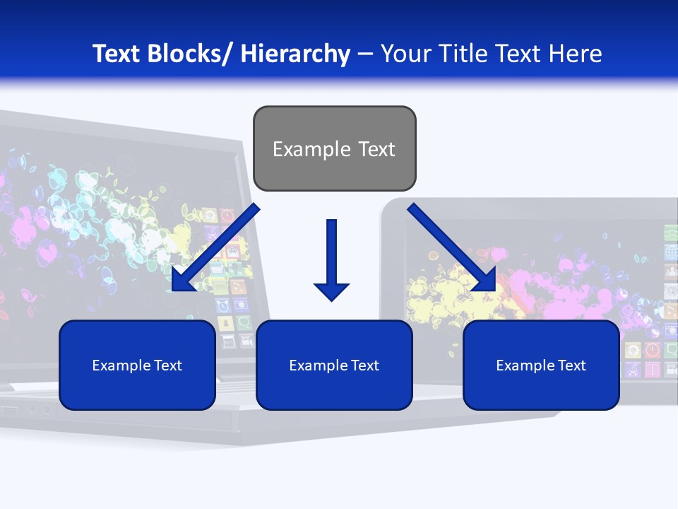 White Microelectronics Radio Receiver PowerPoint Template