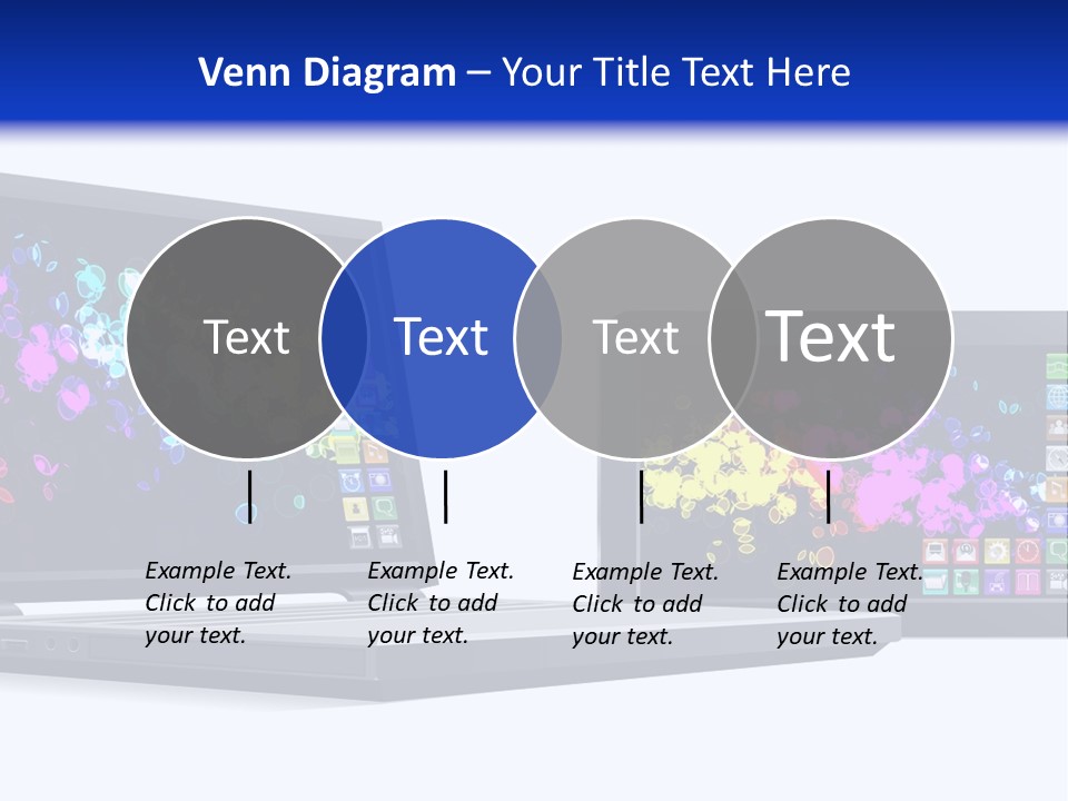 White Microelectronics Radio Receiver PowerPoint Template