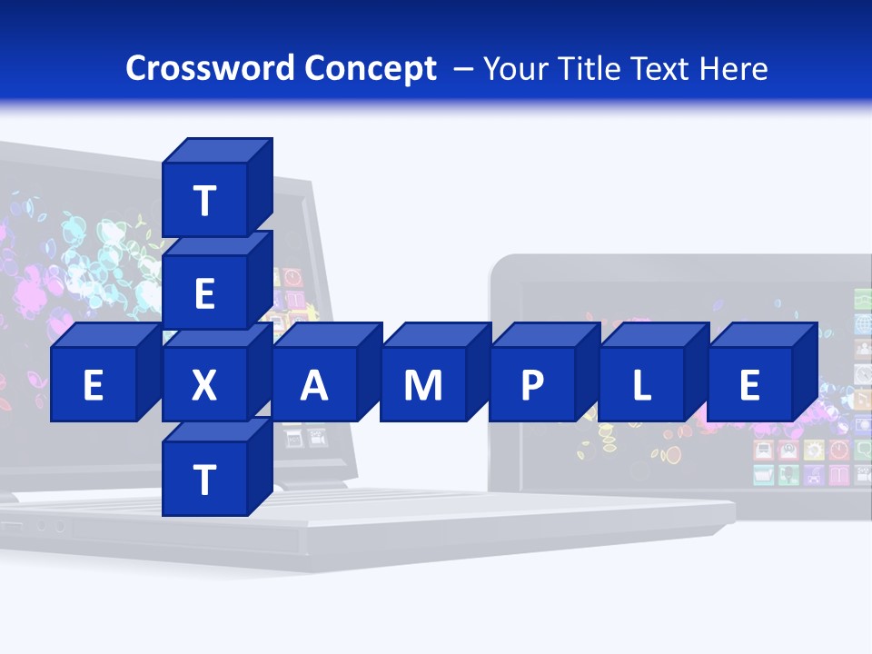 White Microelectronics Radio Receiver PowerPoint Template