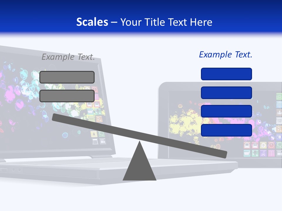 White Microelectronics Radio Receiver PowerPoint Template