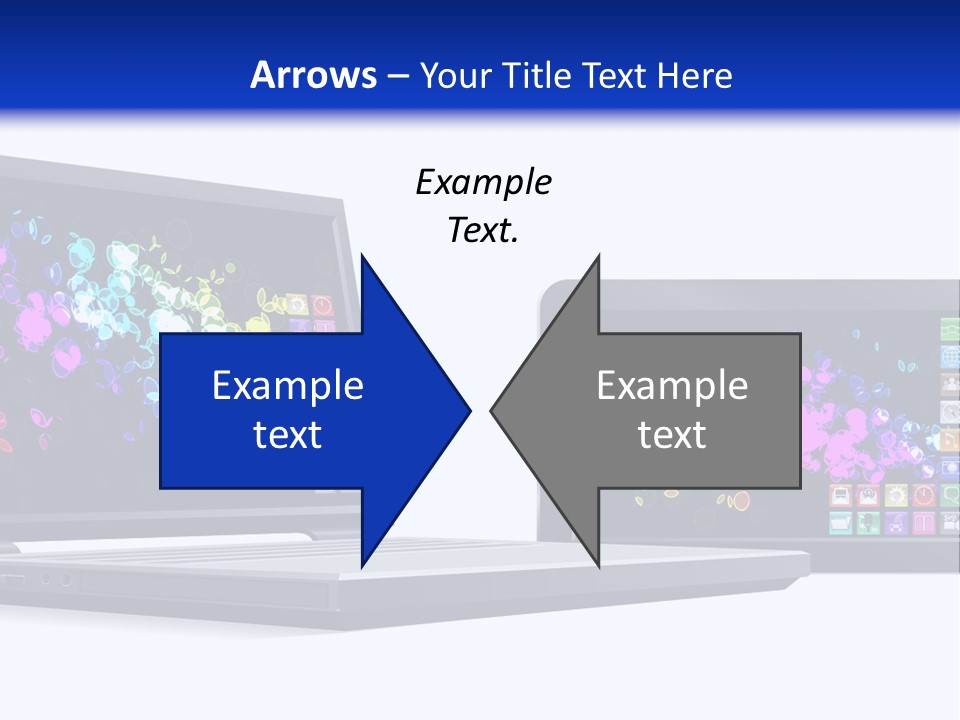 White Microelectronics Radio Receiver PowerPoint Template