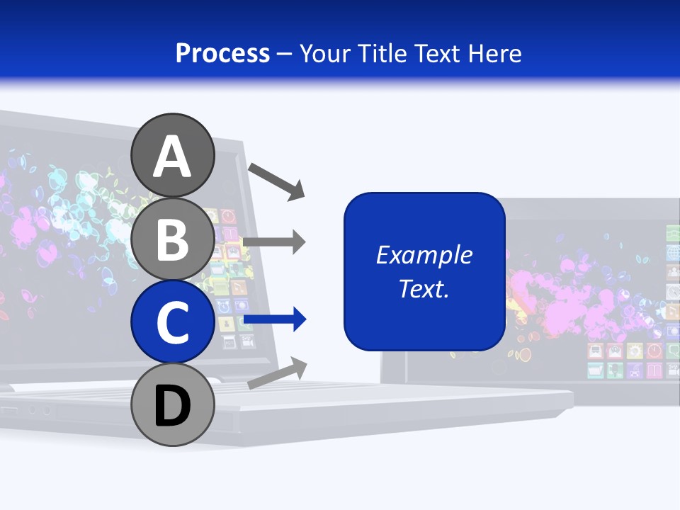 White Microelectronics Radio Receiver PowerPoint Template