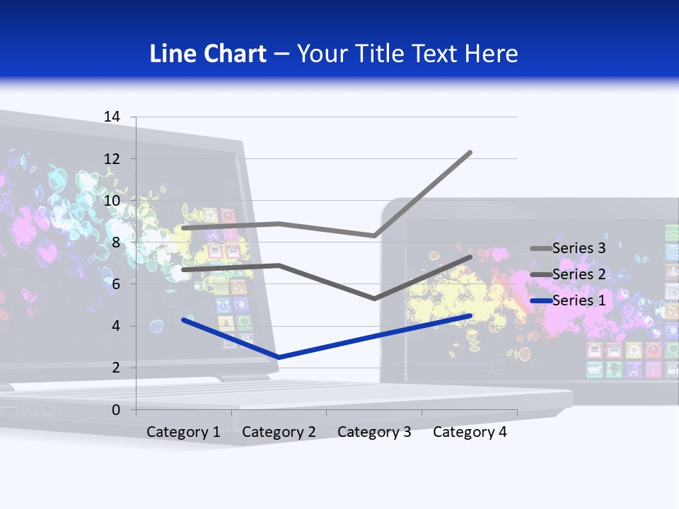 White Microelectronics Radio Receiver PowerPoint Template