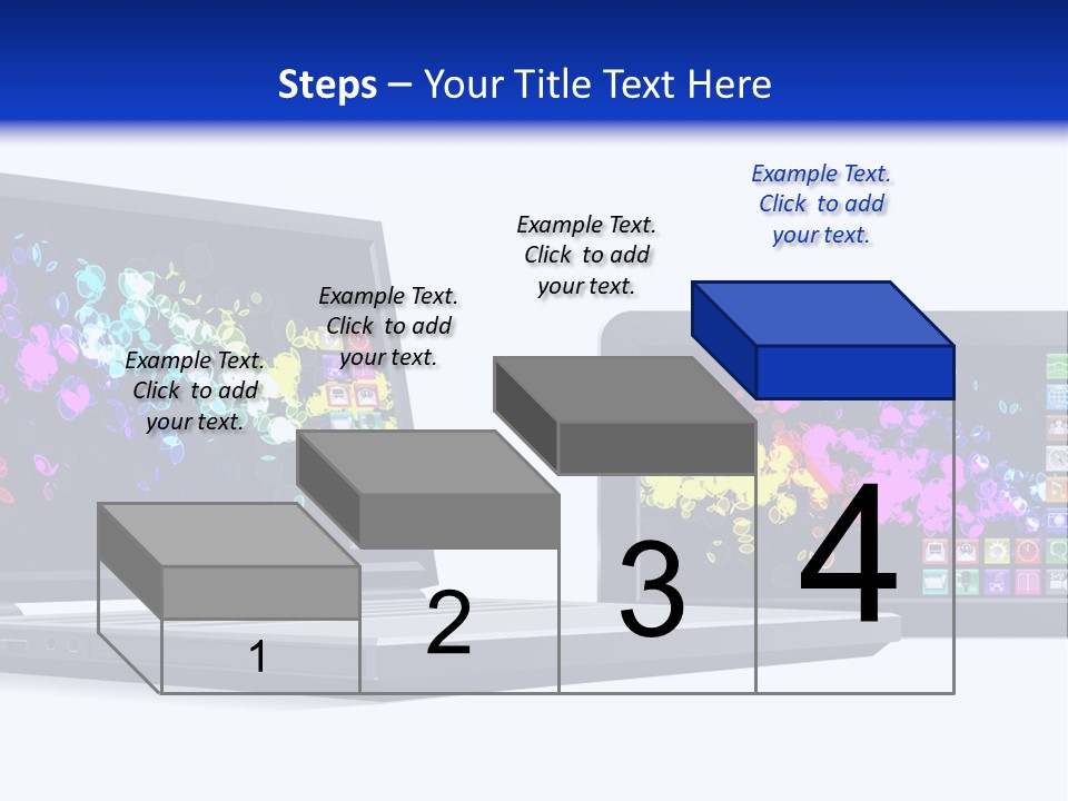 White Microelectronics Radio Receiver PowerPoint Template