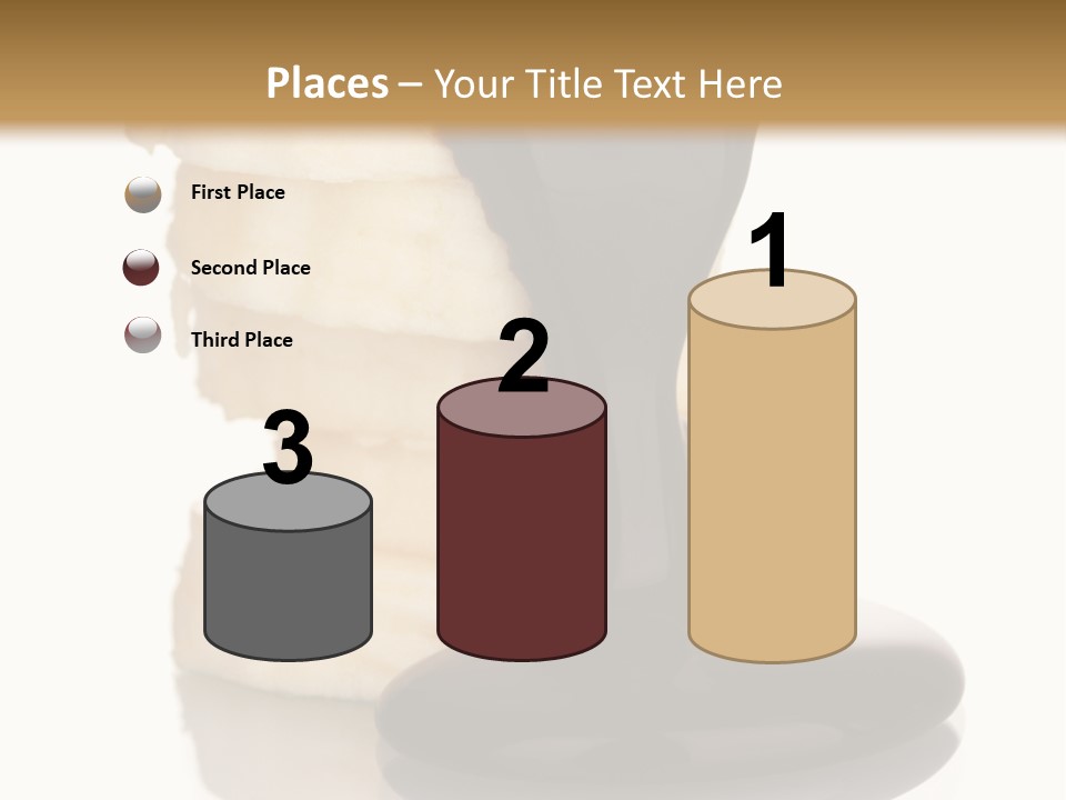 Tropical Spilled Isolated PowerPoint Template