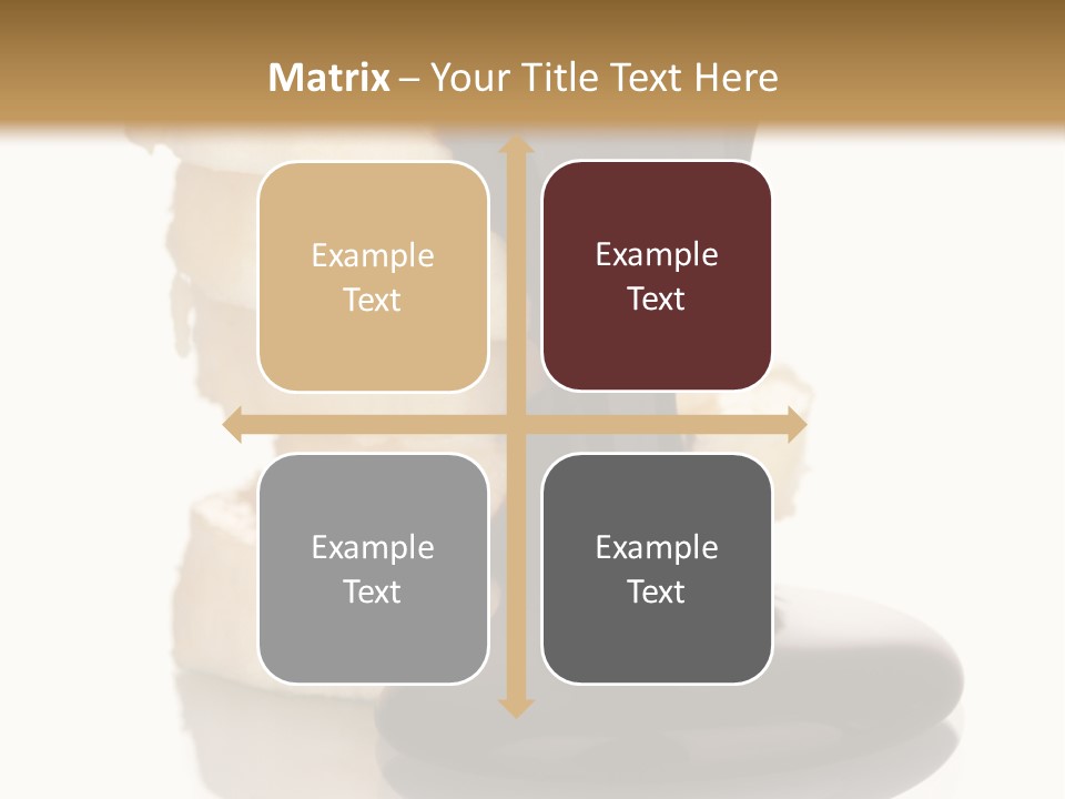 Tropical Spilled Isolated PowerPoint Template