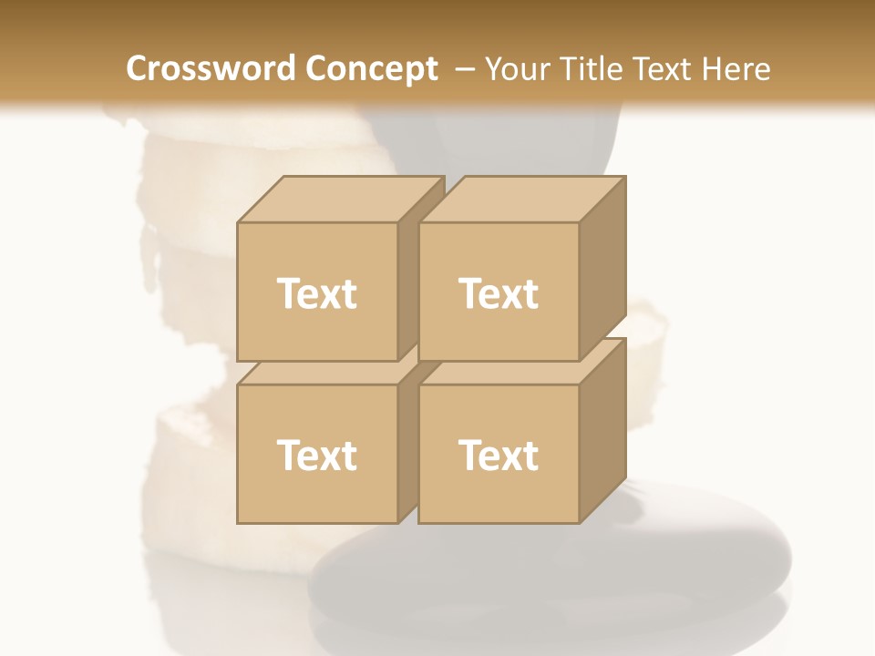 Tropical Spilled Isolated PowerPoint Template