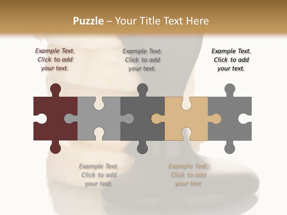 Tropical Spilled Isolated PowerPoint Template