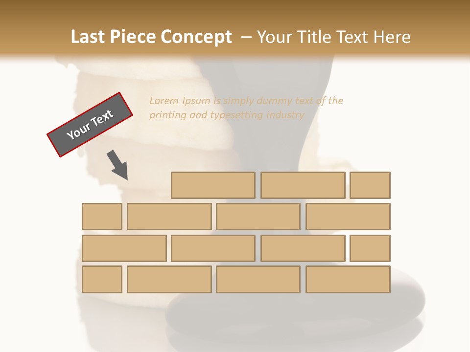 Tropical Spilled Isolated PowerPoint Template