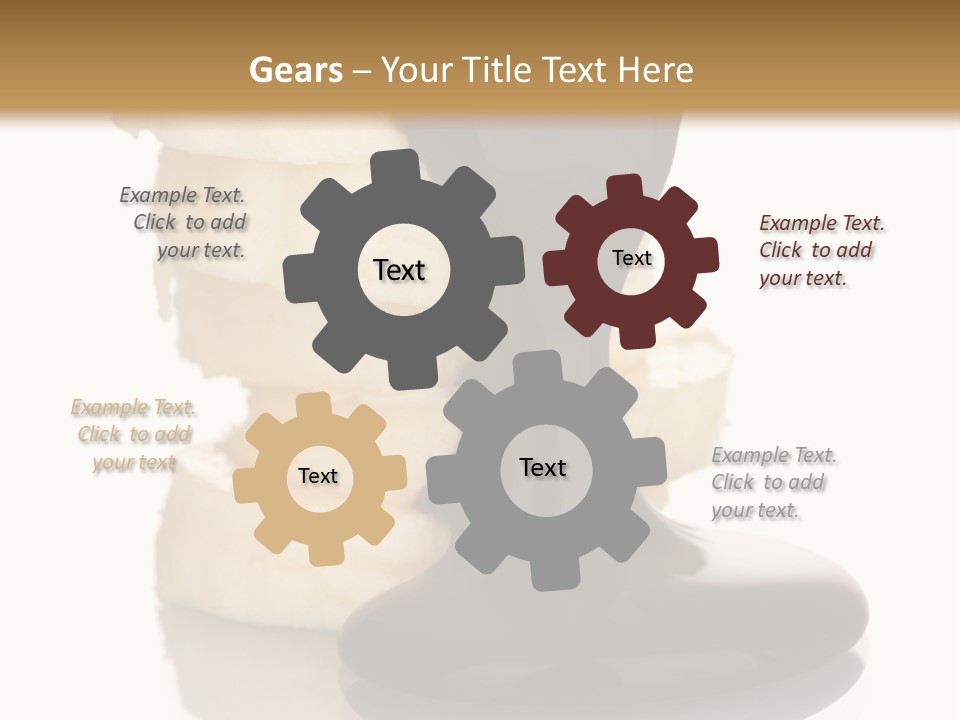 Tropical Spilled Isolated PowerPoint Template