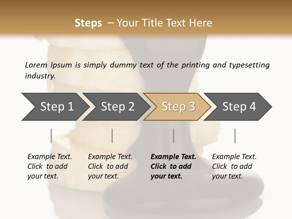 Tropical Spilled Isolated PowerPoint Template