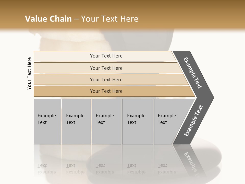 Tropical Spilled Isolated PowerPoint Template