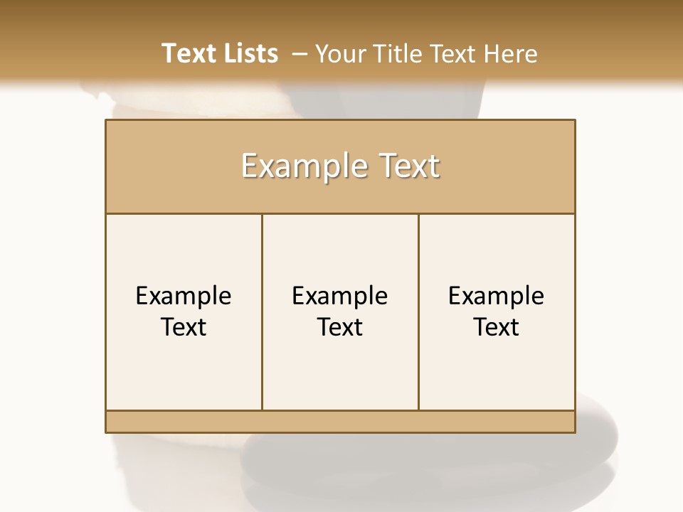 Tropical Spilled Isolated PowerPoint Template