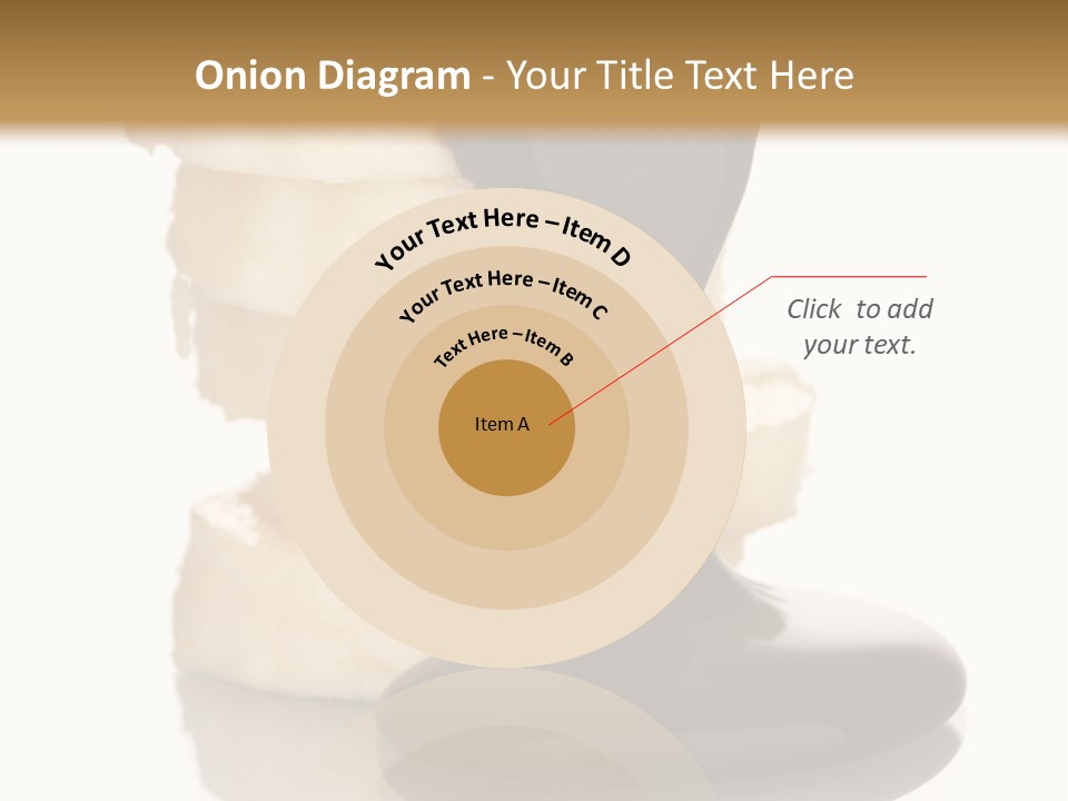 Tropical Spilled Isolated PowerPoint Template