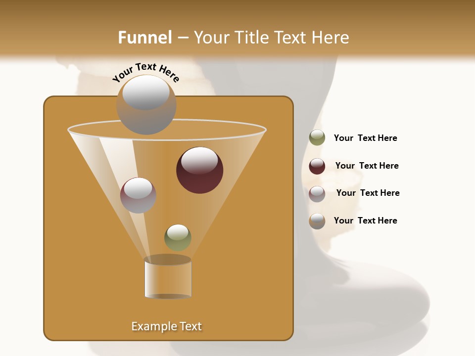 Tropical Spilled Isolated PowerPoint Template