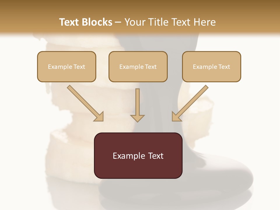 Tropical Spilled Isolated PowerPoint Template